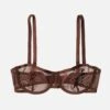 The Balconette - Mesh, Espresso -Velisse Bikini Shop clp the balconette mesh espresso b0 02