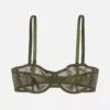 The Balconette - Mesh, Moss -Velisse Bikini Shop clp the balconette mesh moss b0 02