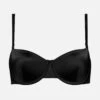 The Balconette - Satin, Black Shine -Velisse Bikini Shop clp the balconette satin black shine b0 02 1