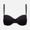 The Balconette - Swim, Black 1 The Balconette - Swim, Black -Velisse Bikini Shop clp the balconette swim black b0 02
