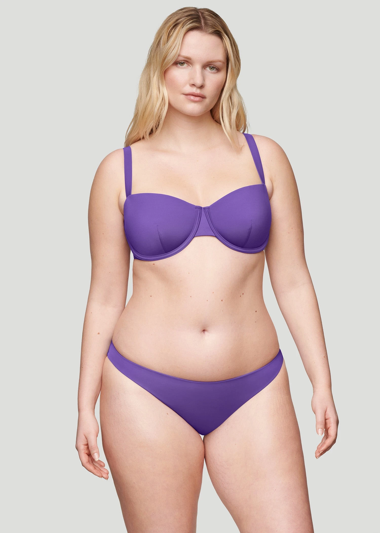 The Balconette - Swim, Ultraviolet 4 The Balconette - Swim, Ultraviolet - Image 2