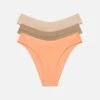 The Bikini Pack Of 3 - Modal, Coral -Velisse Bikini Shop clp the bikini pack of 3 modal coral b0 01