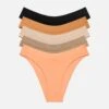 The Bikini Pack Of 5 - Modal, Coral