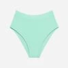 The Highwaist - Modal, Aqua -Velisse Bikini Shop clp the highwaist modal aqua b0 02