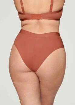 The Highwaist - Modal, Clay -Velisse Bikini Shop clp the highwaist modal clay b0 01