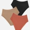 The Highwaist Pack Of 3 - Modal, Clay -Velisse Bikini Shop clp the highwaist pack of 3 modal clay b0 02
