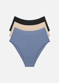 The Highwaist Pack Of 3 - Modal, Dawn