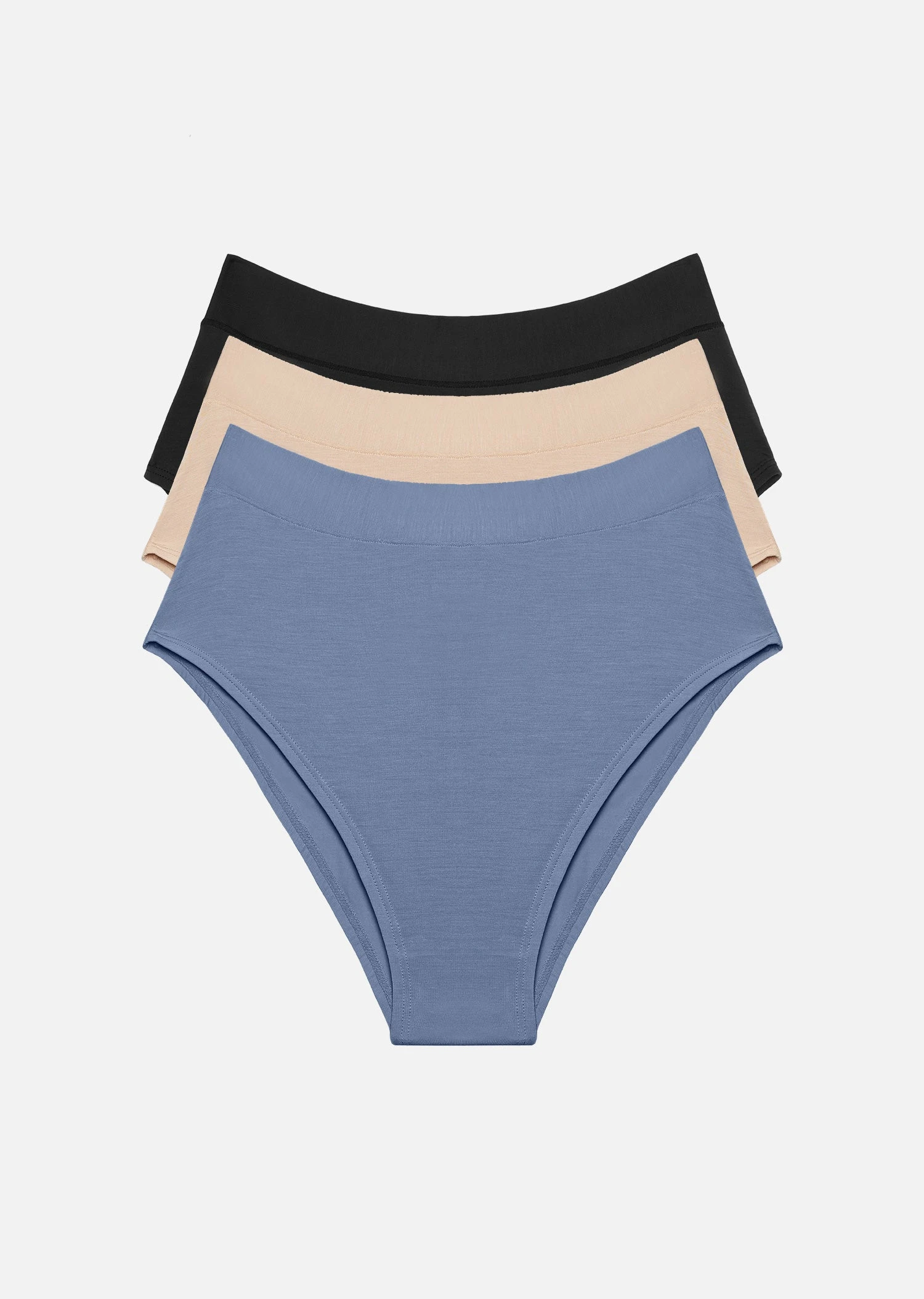 The Highwaist Pack Of 3 - Modal, Dawn 4 The Highwaist Pack Of 3 - Modal, Dawn - Image 2