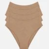 The Highwaist Pack Of 3 - Modal, Taupe -Velisse Bikini Shop clp the highwaist pack of 3 modal taupe b0 02 1