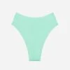 The Highwaist Thong - Modal, Aqua -Velisse Bikini Shop clp the highwaist thong modal aqua b0 02 1