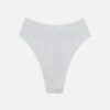 The Highwaist Thong - Modal, Heather Grey -Velisse Bikini Shop clp the highwaist thong modal heather grey b0 01 1