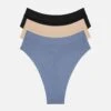 The Highwaist Thong Pack Of 3 - Modal, Dawn 1 The Highwaist Thong Pack Of 3 - Modal, Dawn -Velisse Bikini Shop clp the highwaist thong pack of 3 modal dawn b0 01 1