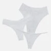 The Minimalist Pack Of 3 - Modal, Heather Grey -Velisse Bikini Shop clp the minimalist pack of 3 modal melange b0 01 1
