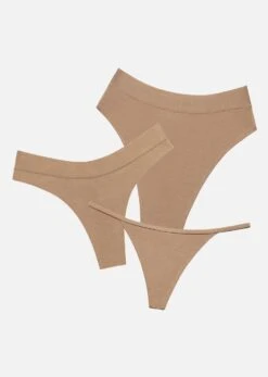 The Minimalist Pack Of 3 - Modal, Taupe