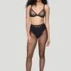 The Plunge & Fishnet Bundle - Mixed, Black -Velisse Bikini Shop clp the plunge fishnet bundle mixed black b0 01 1