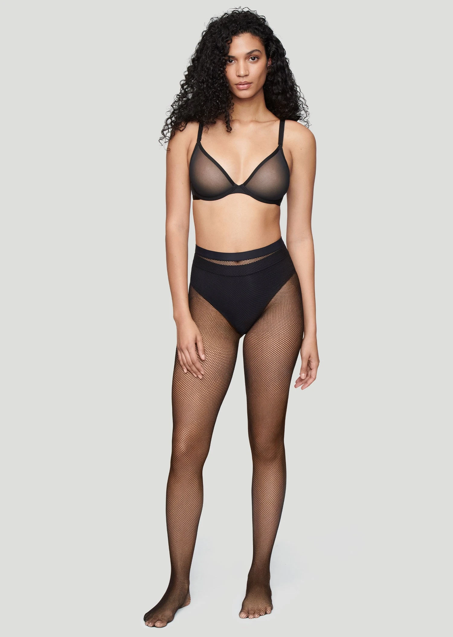 The Plunge & Fishnet Bundle - Mixed, Black 4 The Plunge & Fishnet Bundle - Mixed, Black - Image 2