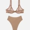 The Plunge & Highwaist Thong Set