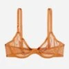The Plunge - Mesh, Caramel 1 The Plunge - Mesh, Caramel -Velisse Bikini Shop clp the plunge mesh caramel b0 02
