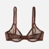The Plunge - Mesh, Espresso -Velisse Bikini Shop clp the plunge mesh espresso b0 02