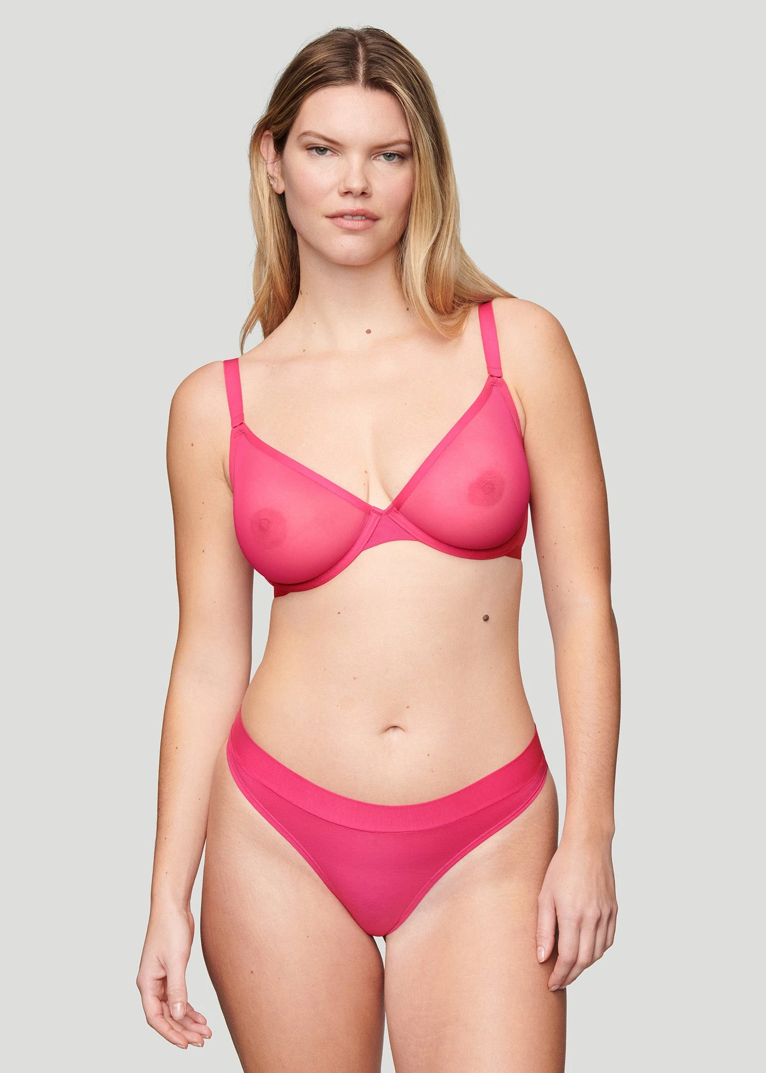 The Plunge - Mesh, Fuchsia 4 The Plunge - Mesh, Fuchsia - Image 2