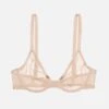 The Plunge - Mesh, Sand -Velisse Bikini Shop clp the plunge mesh sand b0 02