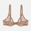The Plunge - Mesh, Taupe -Velisse Bikini Shop clp the plunge mesh taupe b0 02
