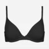 The Plunge - Modal, Black -Velisse Bikini Shop clp the plunge modal black b0 02