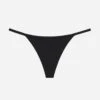 The String Thong - Modal, Black -Velisse Bikini Shop clp the string thong modal black b0 02 1