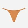 The String Thong - Modal, Caramel -Velisse Bikini Shop clp the string thong modal caramel b0 02