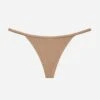 The String Thong - Modal, Taupe 1 The String Thong - Modal, Taupe -Velisse Bikini Shop clp the string thong modal taupe b0 02 1
