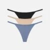 The String Thong Pack Of 3 - Modal, Dawn -Velisse Bikini Shop clp the string thong pack of 3 modal dawn b0 01 1