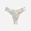 The Thong - Modal, Brush Print -Velisse Bikini Shop clp the thong modal brush print b0 02