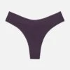The Thong - Modal, Dusk -Velisse Bikini Shop clp the thong modal dusk b0 02 1