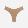 The Thong - Modal, Taupe 1 The Thong - Modal, Taupe -Velisse Bikini Shop clp the thong modal taupe b0 02 1