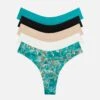 The Thong Pack Of 5 - Modal, Marble Turquoise -Velisse Bikini Shop clp the thong pack of 5 modal marble turquoise b0 01 4ef4d319 bd16 4289 b6ed ba66aee0989a
