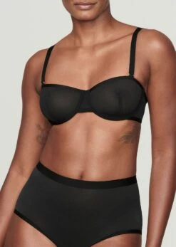 The Balconette & Fishnet Bundle - Mixed, Black -Velisse Bikini Shop pdp the balconette fishnet bundle mixed black b0 03 1