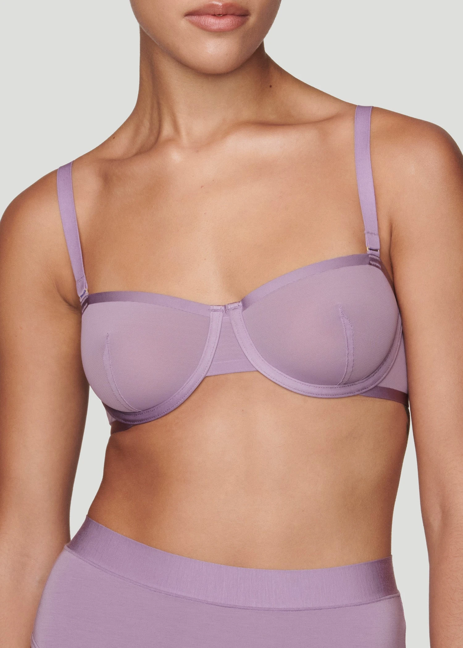 The Balconette - Mesh, Amethyst 10 The Balconette - Mesh, Amethyst - Image 8