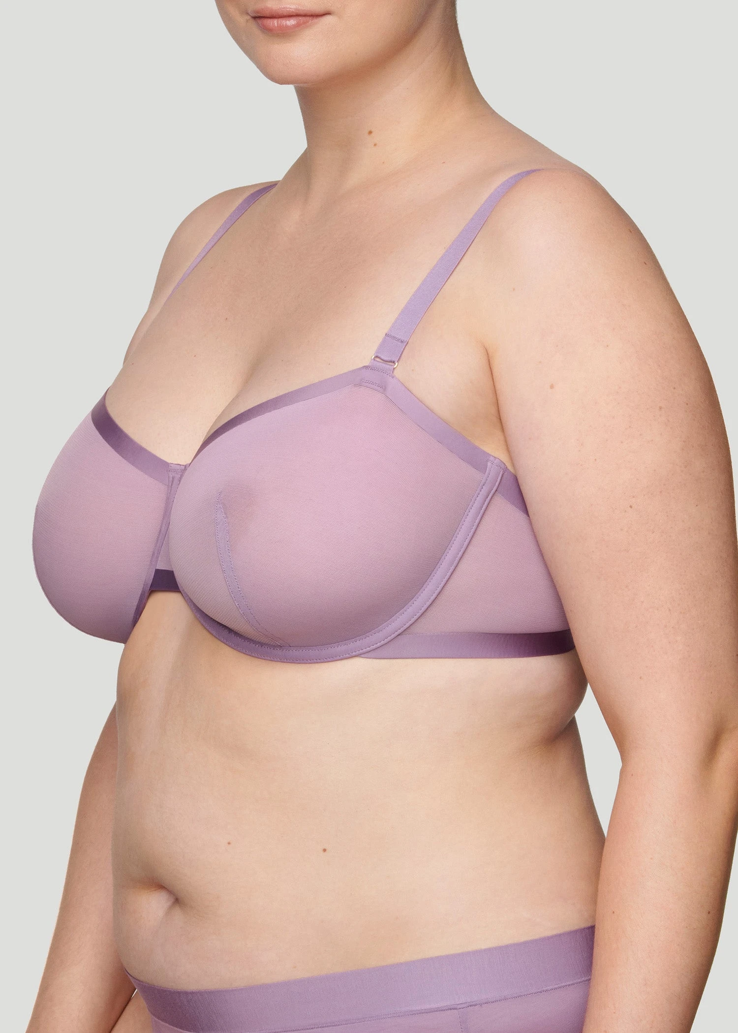 The Balconette - Mesh, Amethyst 21 The Balconette - Mesh, Amethyst - Image 19