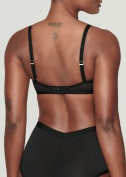 The Balconette - Mesh, Black -Velisse Bikini Shop pdp the balconette mesh black b1 03