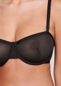 The Balconette - Mesh, Black -Velisse Bikini Shop pdp the balconette mesh black b2 04