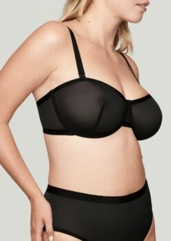 The Balconette - Mesh, Black -Velisse Bikini Shop pdp the balconette mesh black b3 02