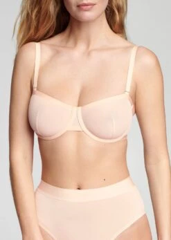 The Balconette - Mesh, Blush -Velisse Bikini Shop pdp the balconette mesh blush b0 01