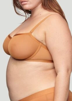 The Balconette - Mesh, Caramel -Velisse Bikini Shop pdp the balconette mesh caramel b3 02