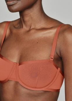 The Balconette - Mesh, Clay -Velisse Bikini Shop pdp the balconette mesh clay b1 04