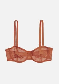 The Balconette - Mesh, Clay -Velisse Bikini Shop pdp the balconette mesh clay b1 05