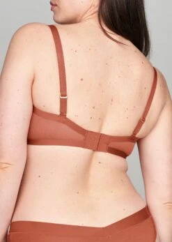 The Balconette - Mesh, Clay -Velisse Bikini Shop pdp the balconette mesh clay b3 03