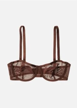 The Balconette - Mesh, Espresso -Velisse Bikini Shop pdp the balconette mesh espresso b0 05