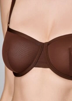 The Balconette - Mesh, Espresso -Velisse Bikini Shop pdp the balconette mesh espresso b2 04