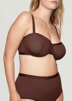The Balconette - Mesh, Espresso -Velisse Bikini Shop pdp the balconette mesh espresso b3 02