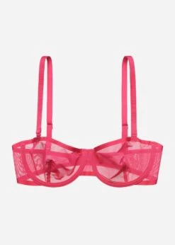 The Balconette - Mesh, Fuchsia -Velisse Bikini Shop pdp the balconette mesh fuchsia b0 05